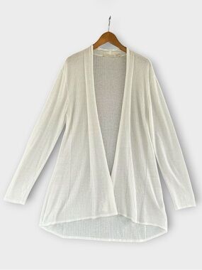 🎉5 for $45🎉 Soft surroundings open cardigan top size L